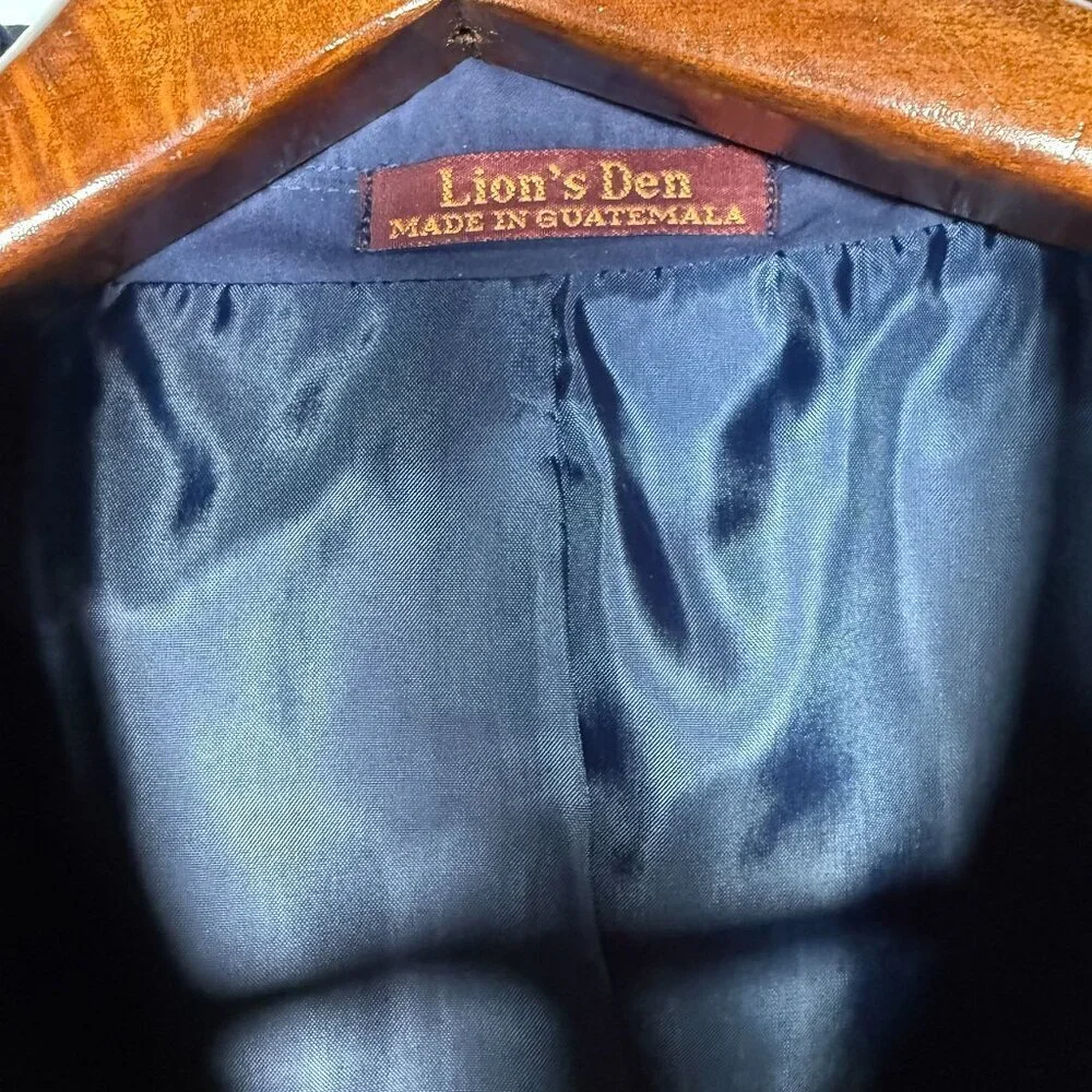 Haband Lions Den Jacket Blazer Mens 46L Navy
